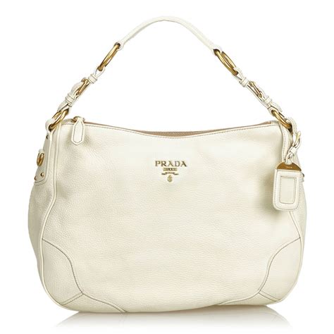 white prada shoulder bag|prada vintage nylon shoulder bag.